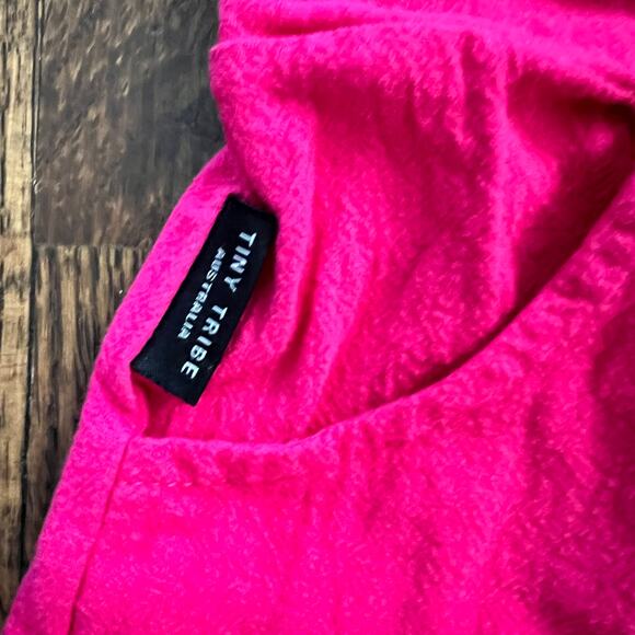 Tiny tribe bright pink pocket elastic waist toddler girl summer shorts 3T - Picture 5 of 5